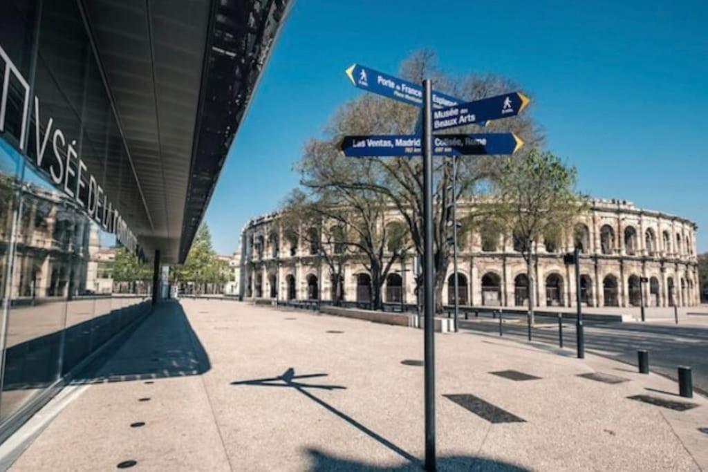 Studio « Le Boheme Chic » Nimes Exterior foto