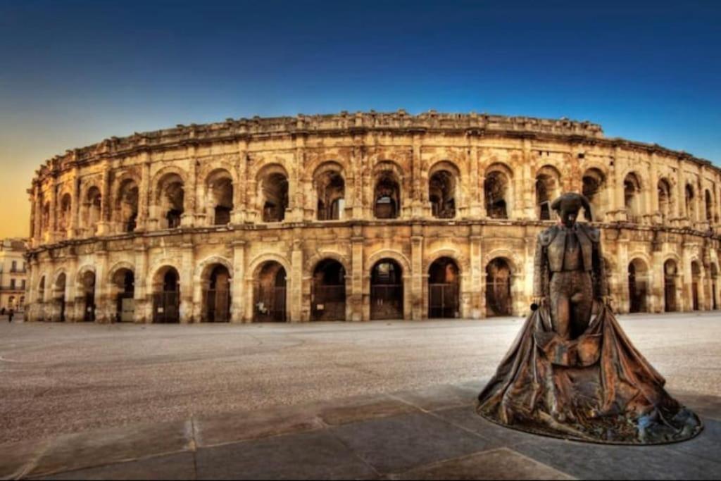 Studio « Le Boheme Chic » Nimes Exterior foto